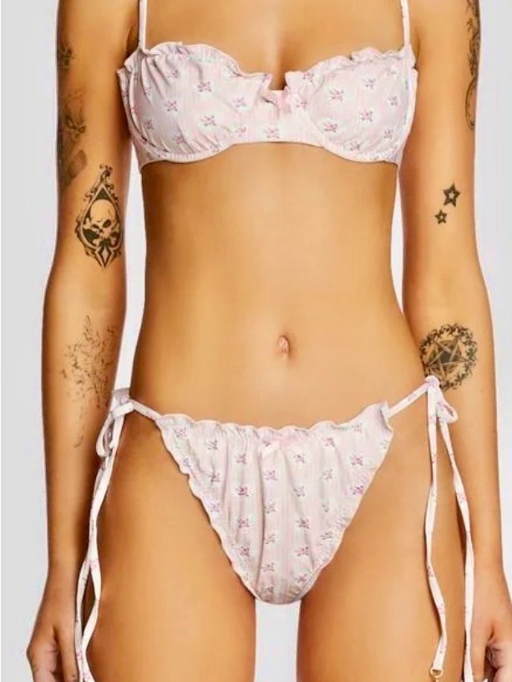 Dippin' Daisy's primrose bikini set